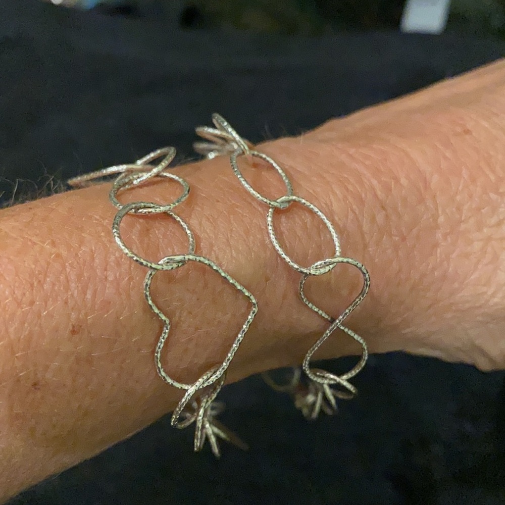 Dainty Silverplate Bracelets